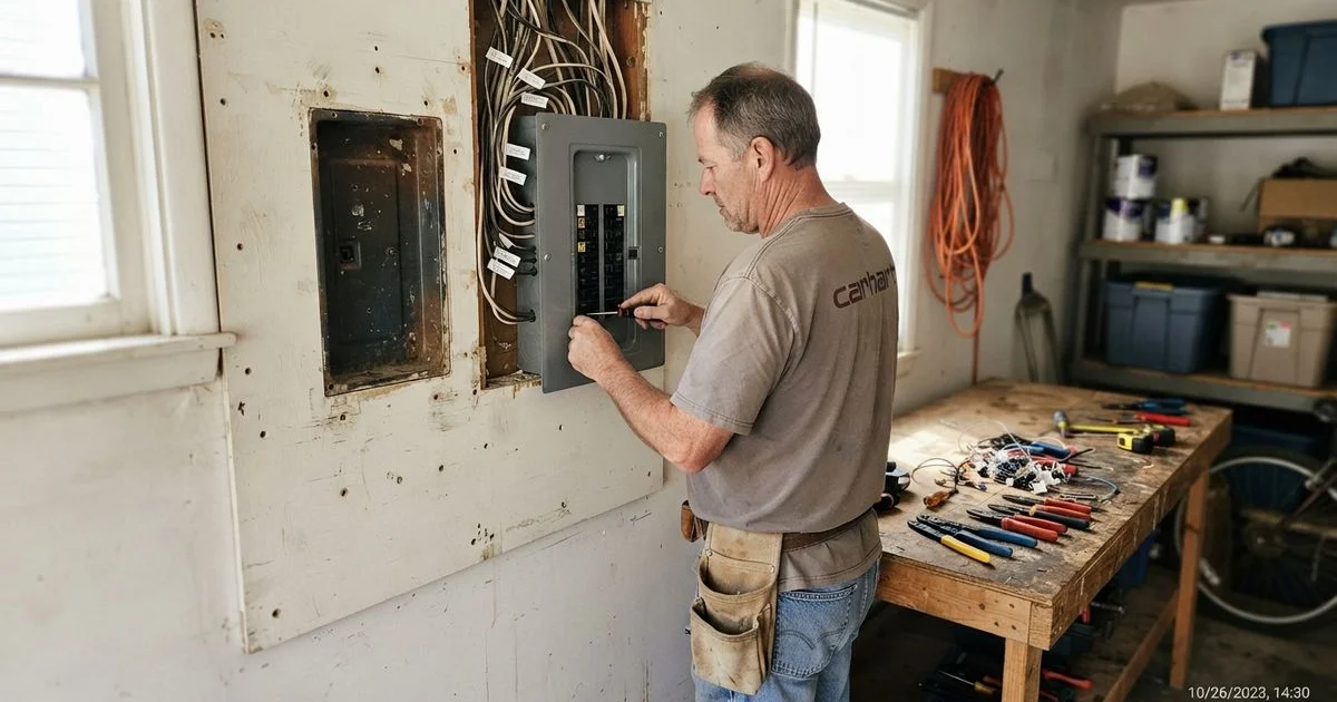 What to expect during an electrical panel upgrade