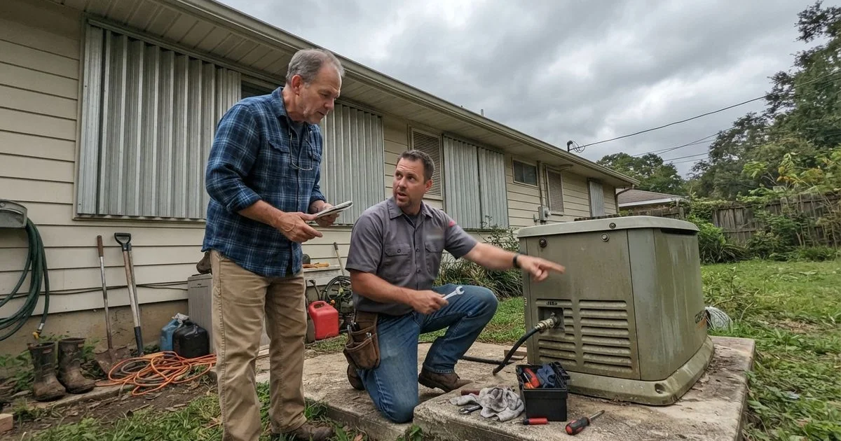 Getting your home ready for storm season: generator and electrical prep