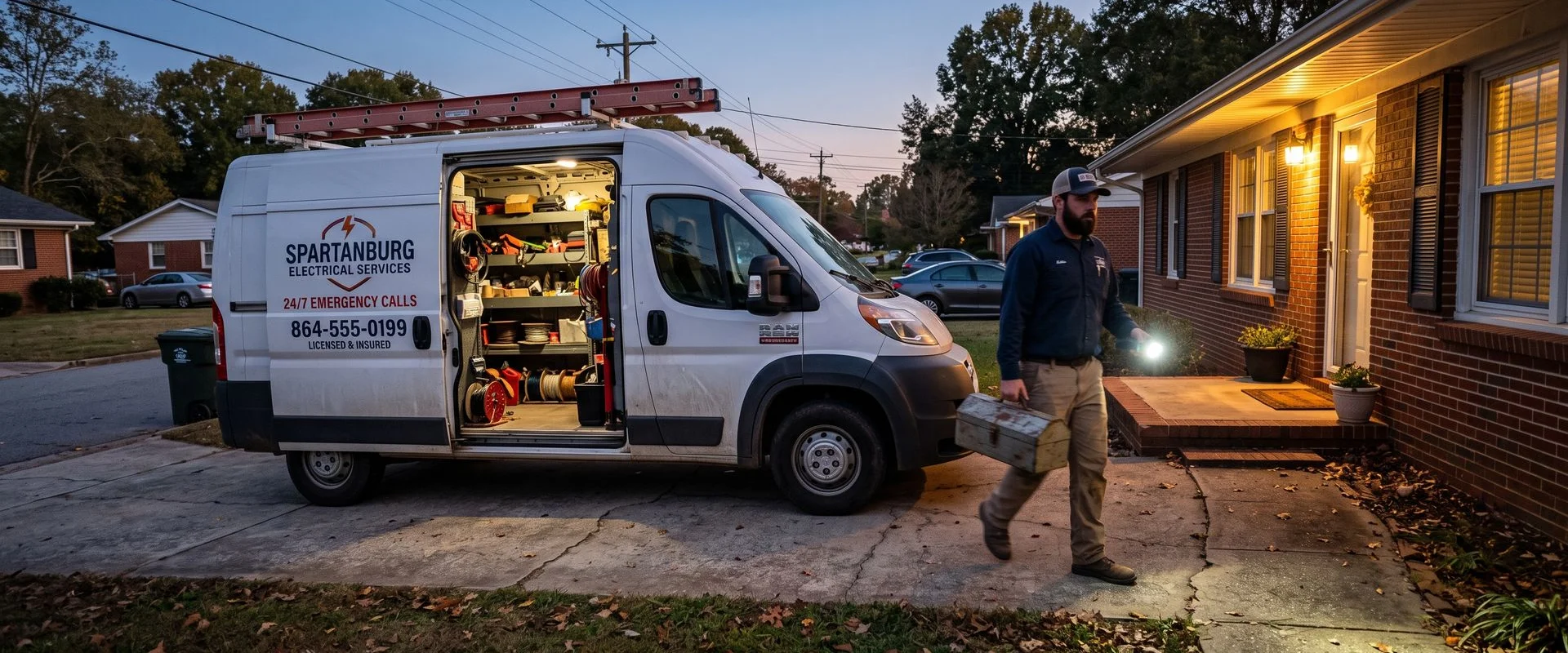 24/7 Emergency Electrical in Spartanburg, SC